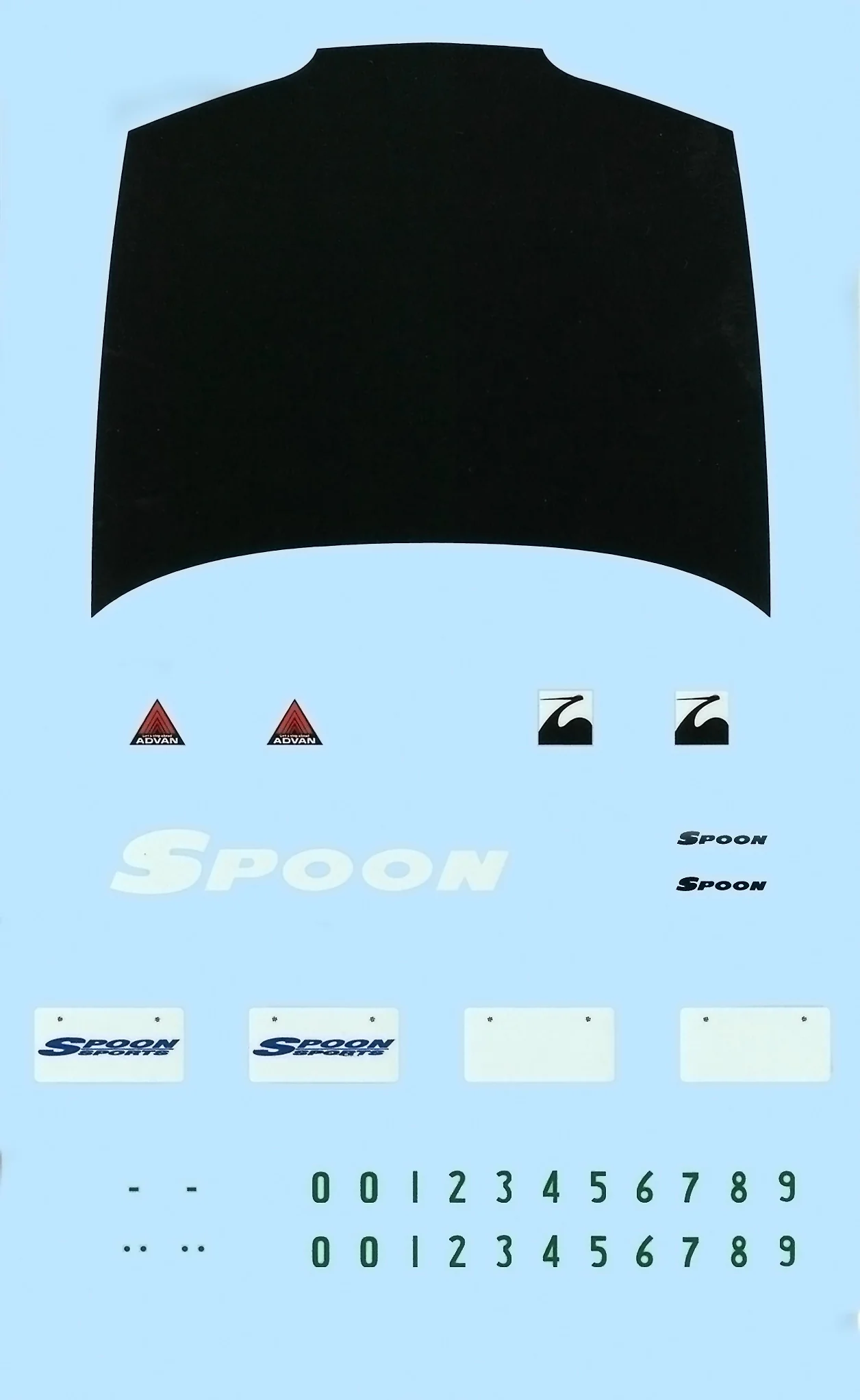 Fujimi 1/24 Spoon Integra Type R (DC2) (w/GT W Wing) - Image 3