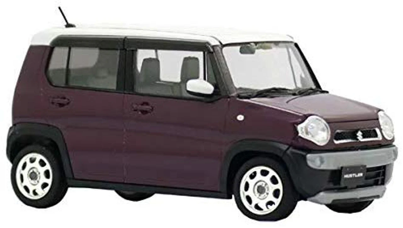 Fujimi 1/24 Suzuki Hustler (G/MoonLight Violet Pearl Metallic) - Image 2