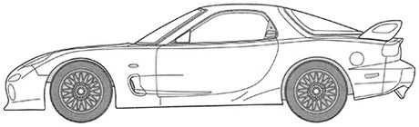 Fujimi 1/24 Wangan Midnight, FD3S RX-7 RGO (Masaki) - Image 4
