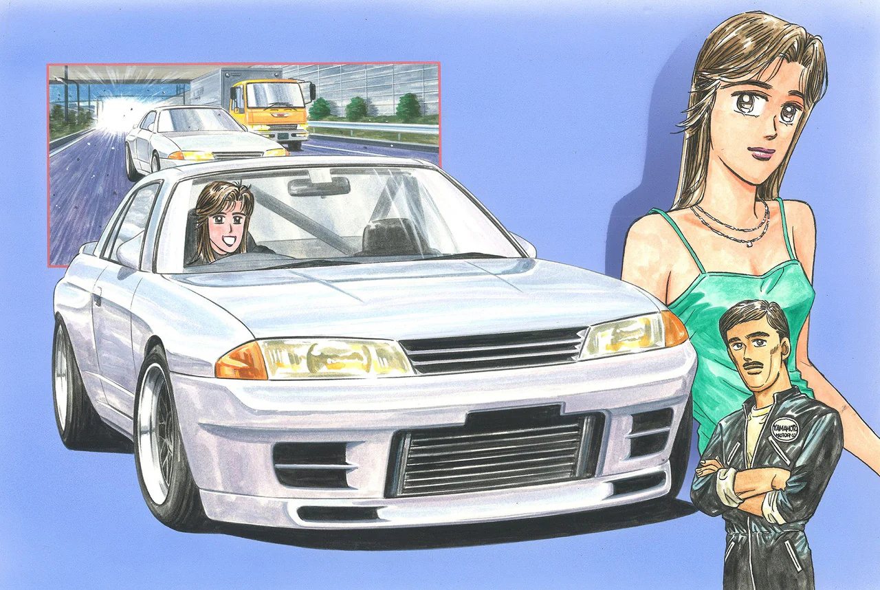 Fujimi 1/24 WM-3 Wangan Midnight, Nissan Skyline GT-R (R32) Rena