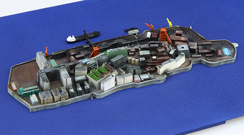 Fujimi 1/3000 Gunkanjima (Hashima Island) - Image 3