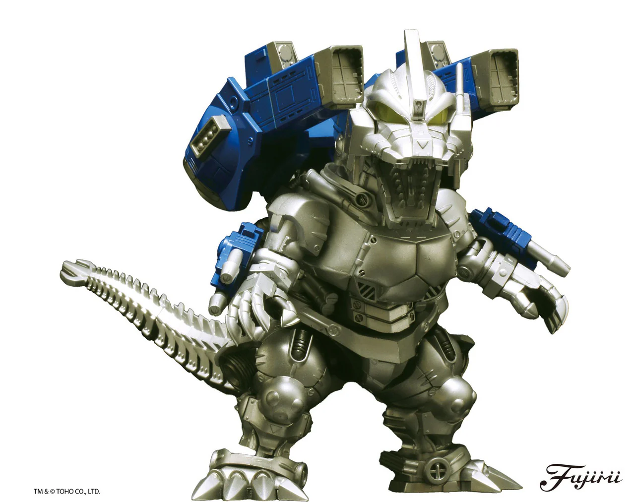 Fujimi Chibimaru Godzilla Mechagodzilla (Mechagodzilla 3 Heavy Armed Type) 70th Anniversary Version - Image 2