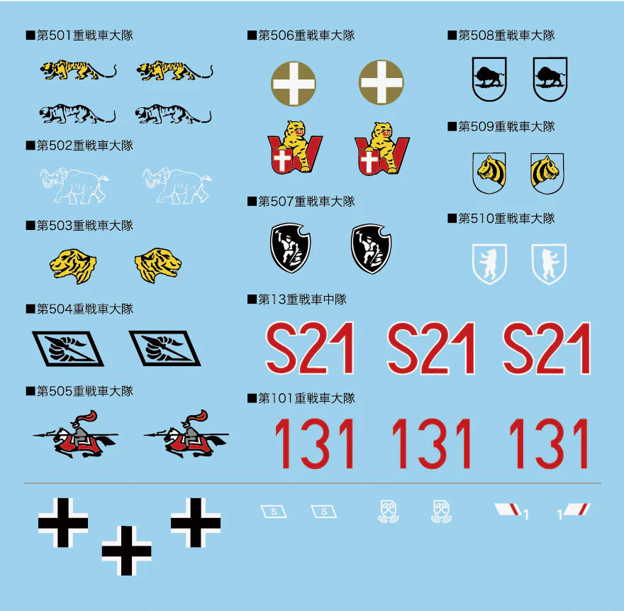 Fujimi Chibimaru Tiger I Michael Wittmann (w/Photo-Etched Parts) - Image 3
