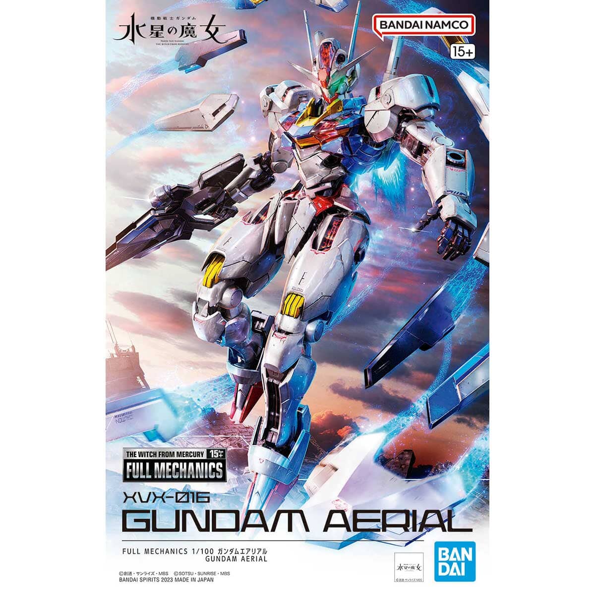 Mobile Suit Gundam The Witch from Mercury Full Mechanics 1/100 Gundam Aerial - Image 2
