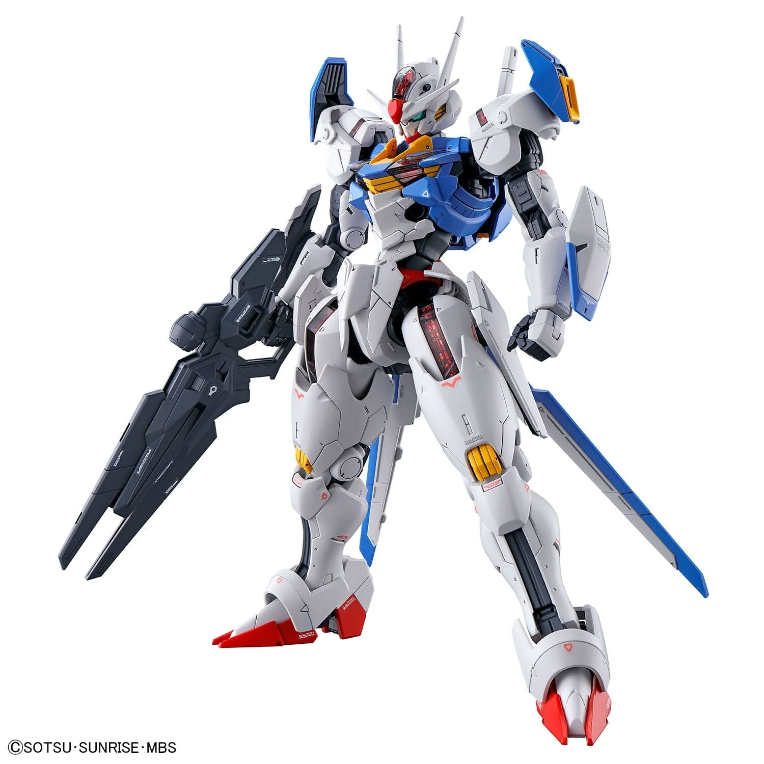 Mobile Suit Gundam The Witch from Mercury Full Mechanics 1/100 Gundam Aerial - Image 5