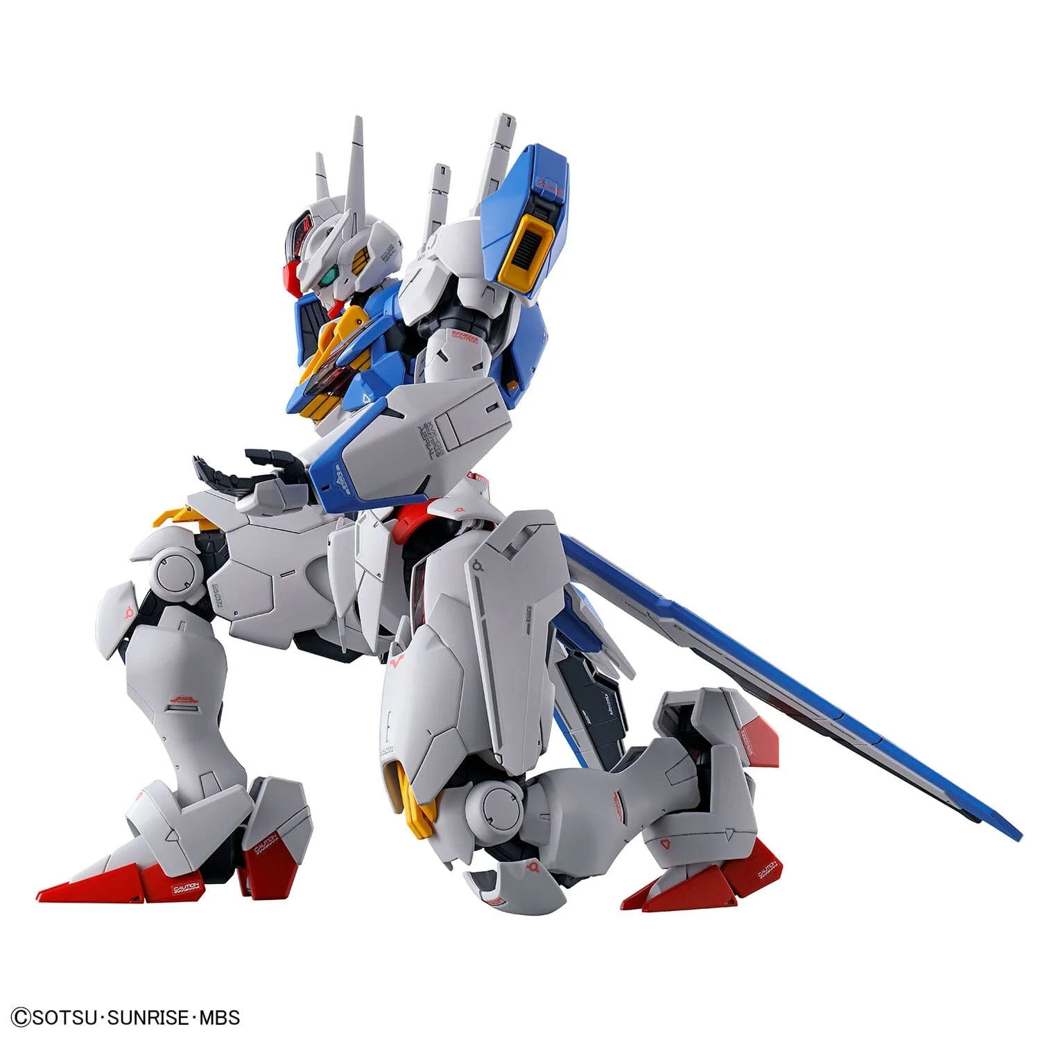 Mobile Suit Gundam The Witch from Mercury Full Mechanics 1/100 Gundam Aerial - Image 8