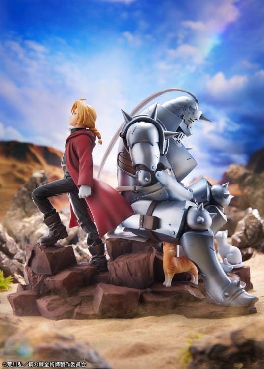 Fullmetal Alchemist Brotherhood Edward and Alphonse Elric (Brothers Ver.) Figure - Image 9