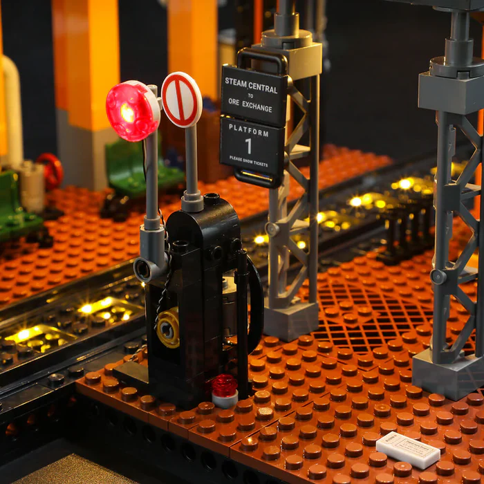 Funwhole F9007 Steampunk Train Station - Image 12