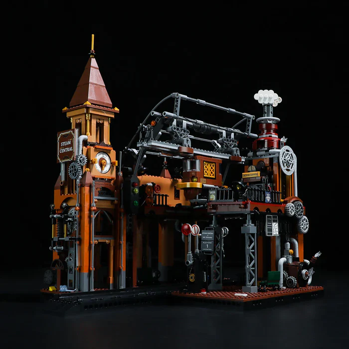 Funwhole F9007 Steampunk Train Station - Image 4