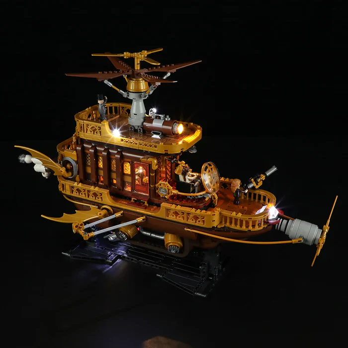 Funwhole F9014 Steampunk Airship Light Catcher - Image 5