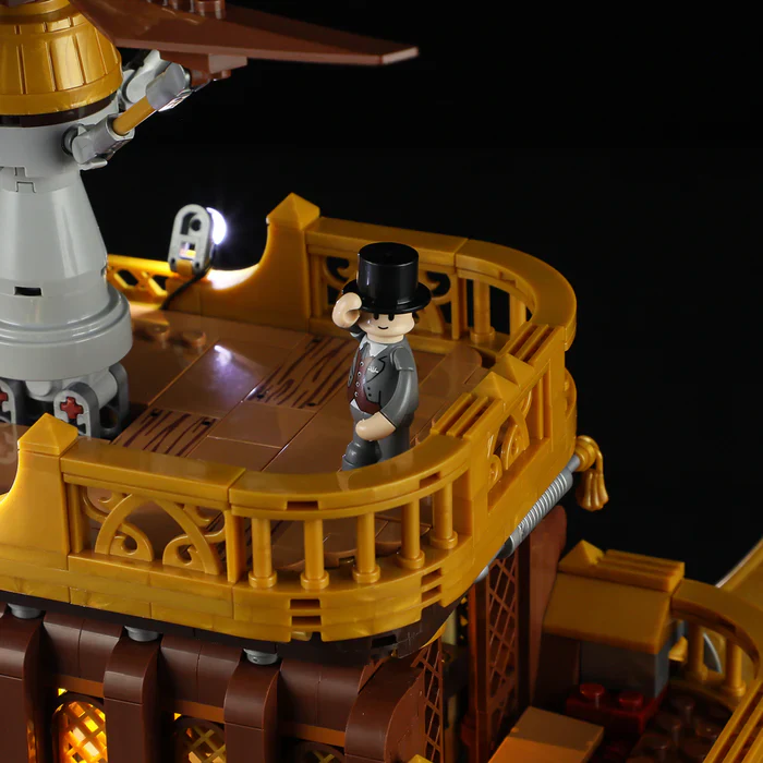 Funwhole F9014 Steampunk Airship Light Catcher - Image 9