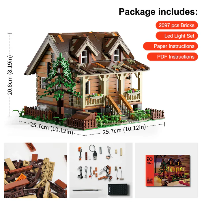Funwhole FH9001 Wood Cabin - Image 13