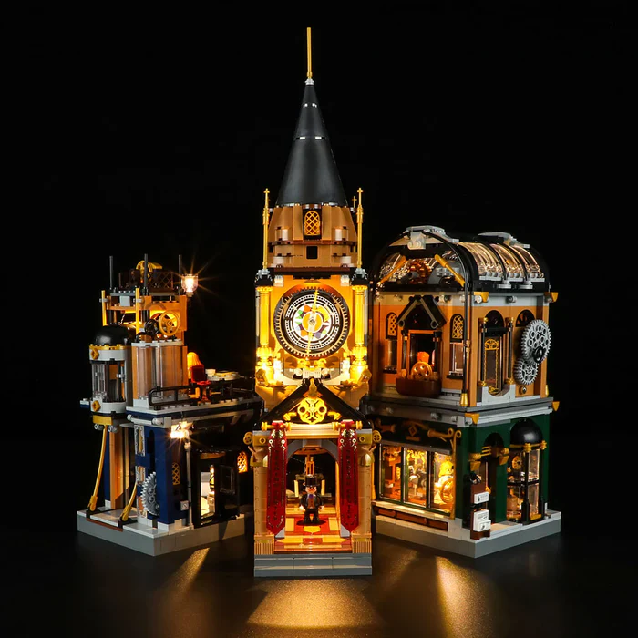 Funwhole F9017 Steampunk Trading Center - Image 4