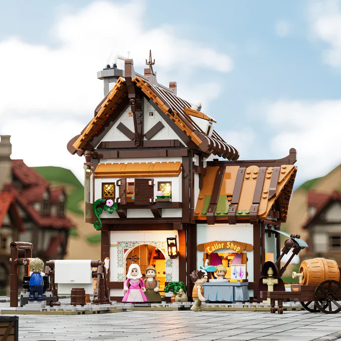 Funwhole F9038 Medieval Tailor Shop - Image 16
