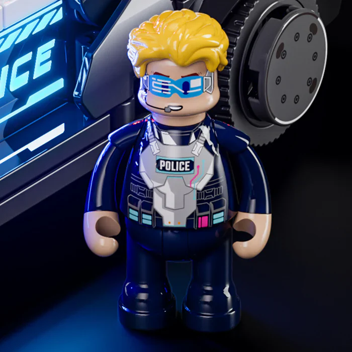 Funwhole F9043 Police Patrol Car - Image 13