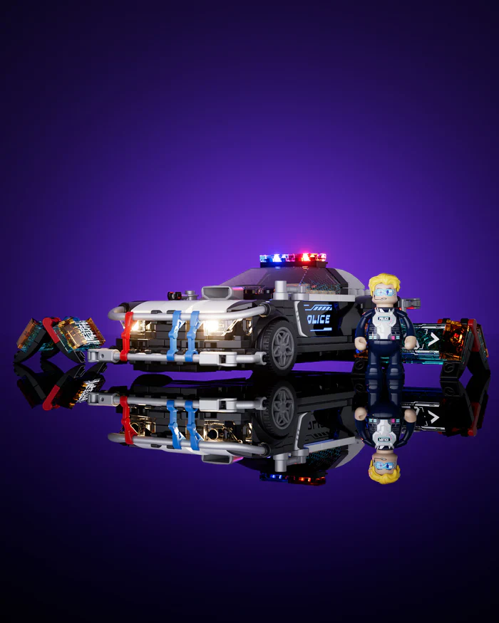 Funwhole F9043 Police Patrol Car - Image 2