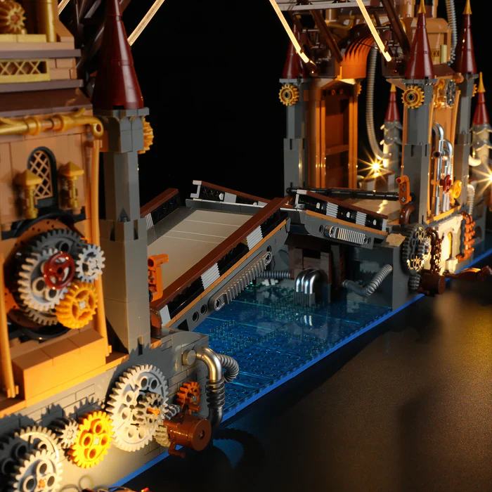 Funwhole F9047 Steampunk City Bridge - Image 5
