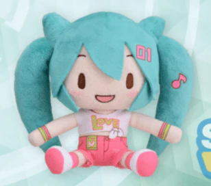 Fuwapuchi Hatsune Miku Series Plush Hatsune Miku (Live Cheering)