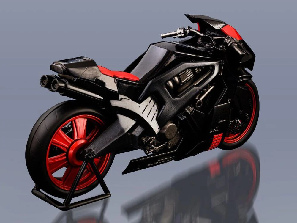 G.I. Joe Furai 22 Speed Cycle Model Kit - Image 11