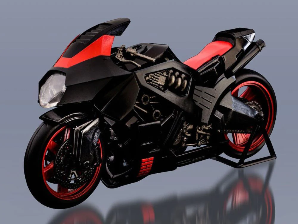 G.I. Joe Furai 22 Speed Cycle Model Kit - Image 8