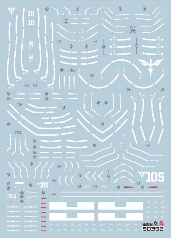 G02 SD Neo Zeong Decal Sheet - Image 2