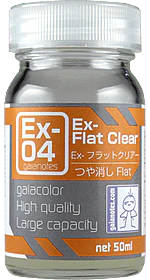 Gaia EX Color Ex-04 Matte EX-Flat Clear 50ML