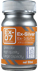 Gaia EX Color Ex-07 Metallic EX-Silver 50ML