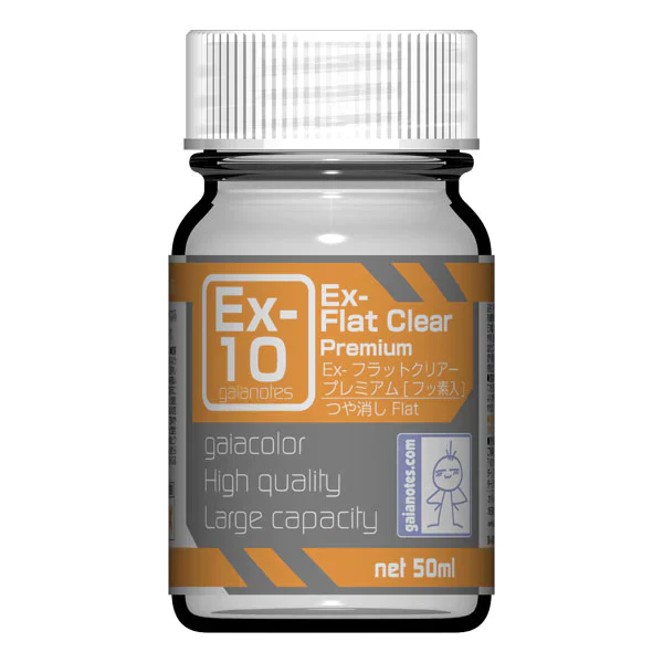 Gaia Ex-10 Ex-Flat Clear Premium 50ML