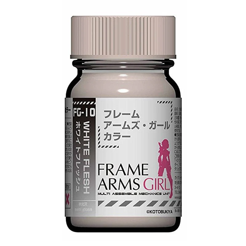 Gaia Frame Arms Girl Color FG-10 White Flesh 15ML