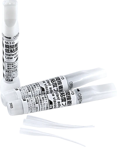 Gaia M-10 Instant Adhesive Low Viscosity Black (2g x 3pcs)