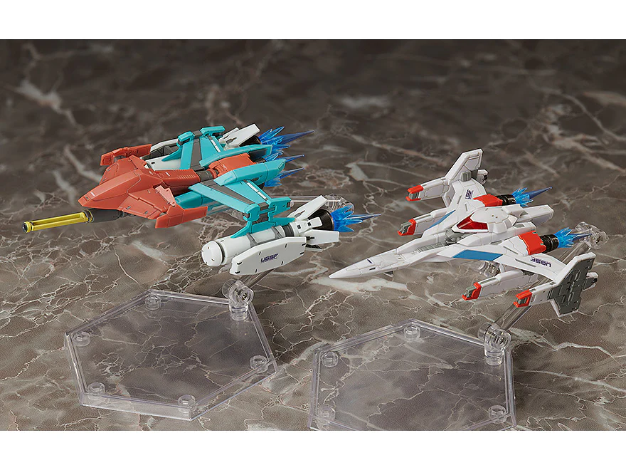 Galaxian figma No.SP-123 Galaxip GFX-D001a & Galaga Fighter GFX-D002f