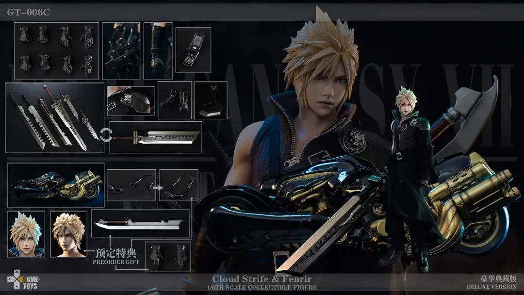 Game Toy 1/6 AC Version Cloud & Fenrir [GMT-006AC] - Image 2