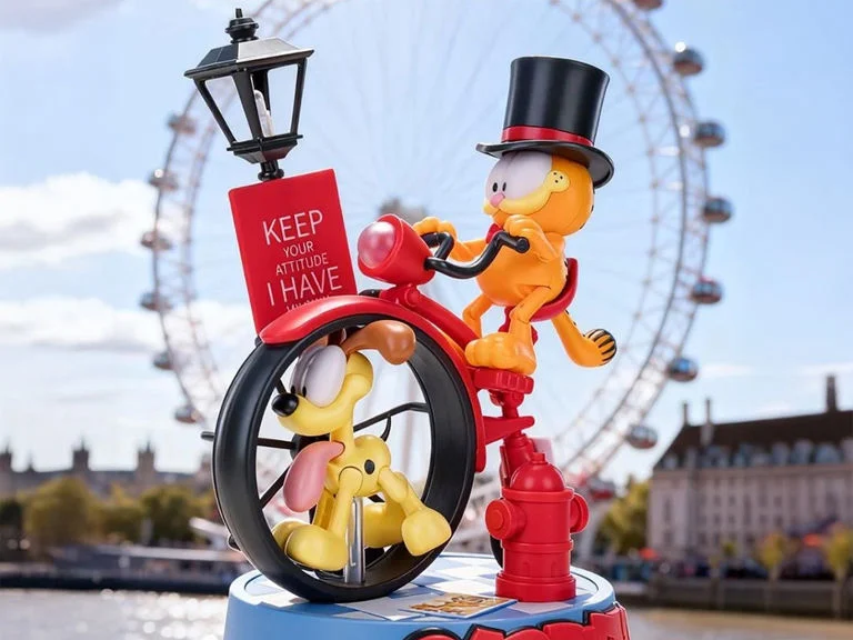 Garfield A Penny-Farthing Journey Model Kit