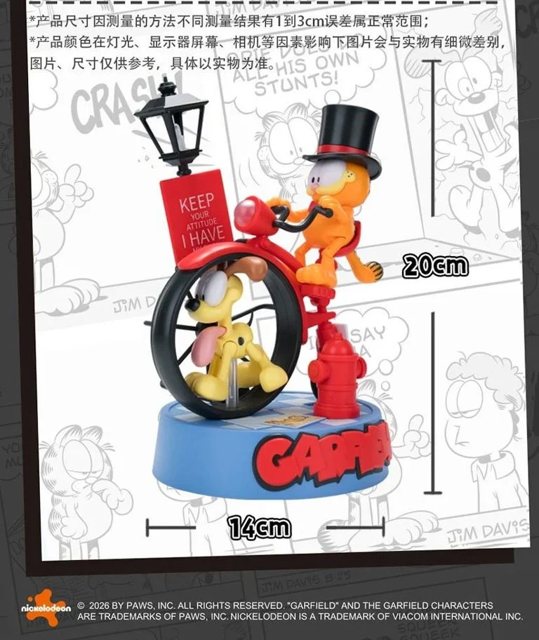 Garfield A Penny-Farthing Journey Model Kit - Image 13