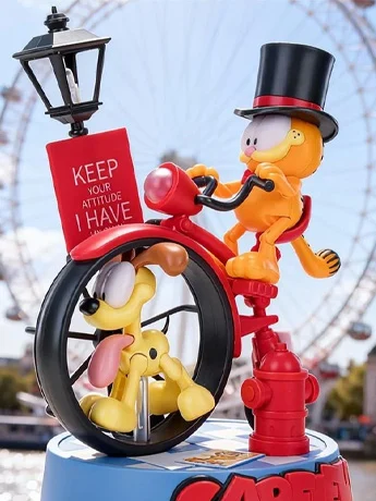 Garfield A Penny-Farthing Journey Model Kit - Image 2