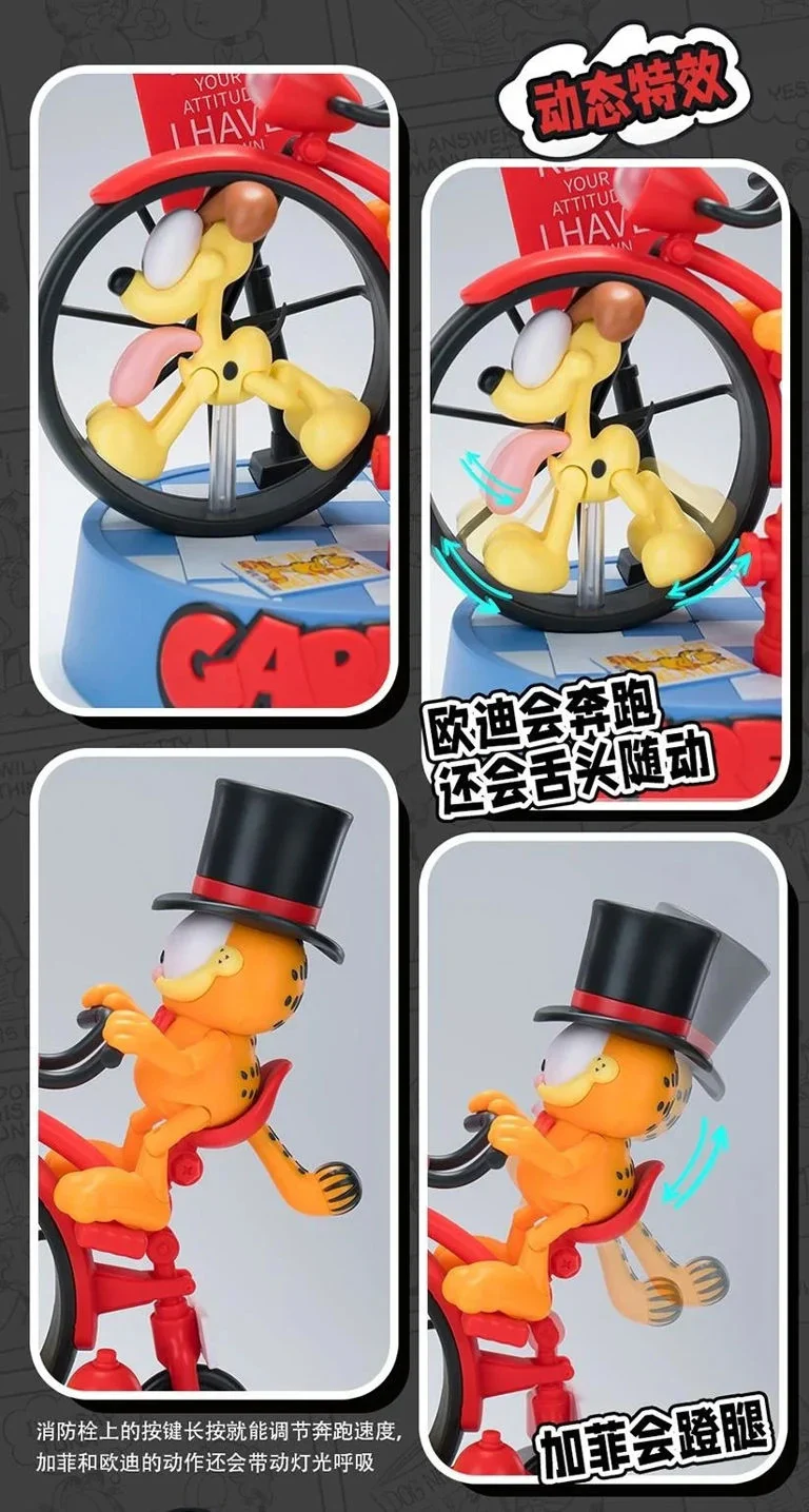 Garfield A Penny-Farthing Journey Model Kit - Image 8