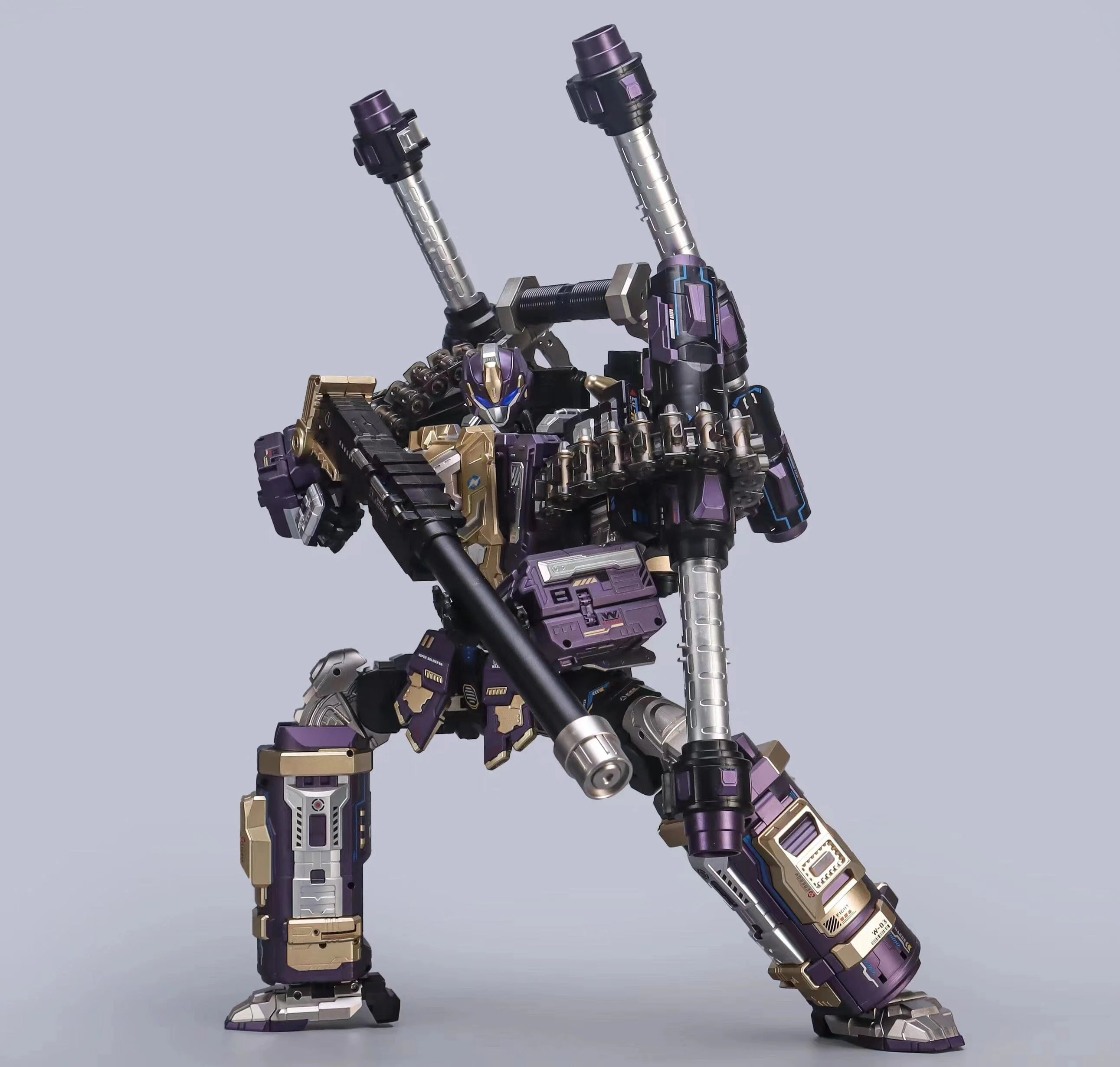 NBK 231 Gatling Warrior Tough Guy Transformer Figure - Image 4
