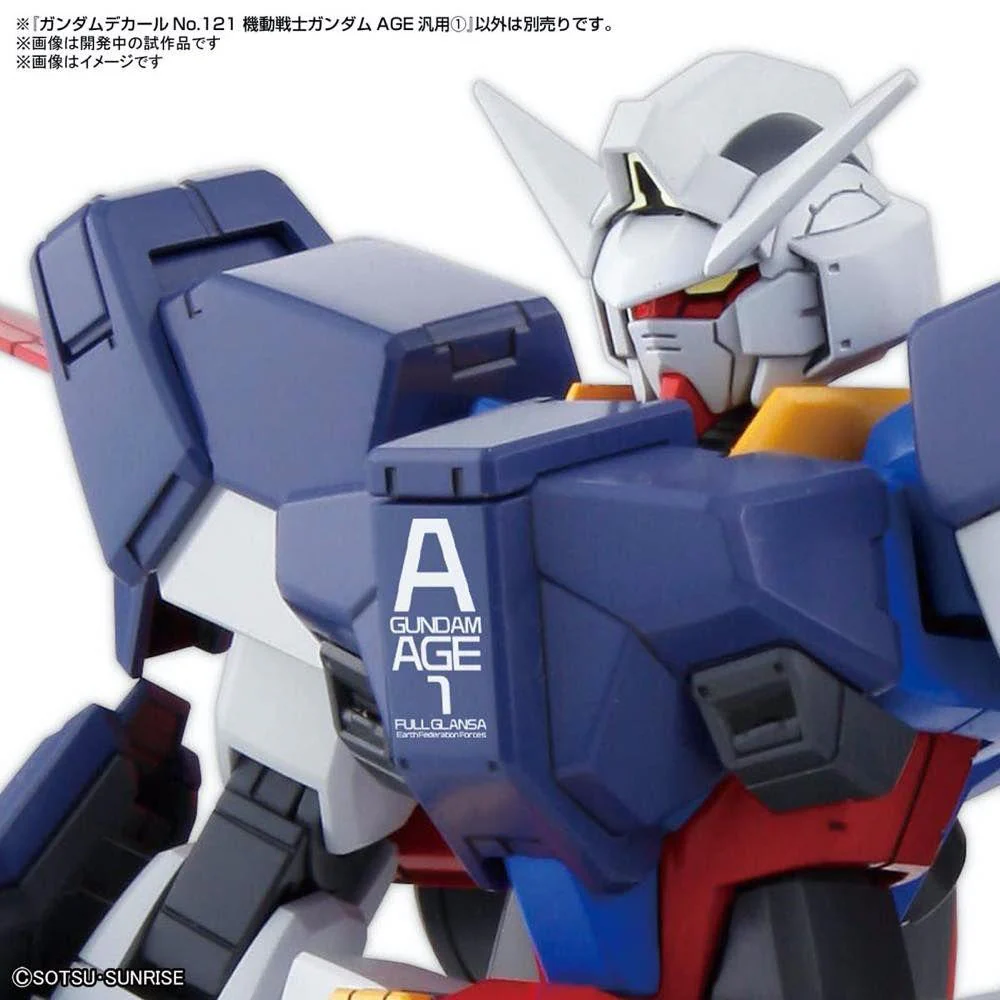 GD-121 HG GUNDAM AGE SERIES DECAL - Image 5