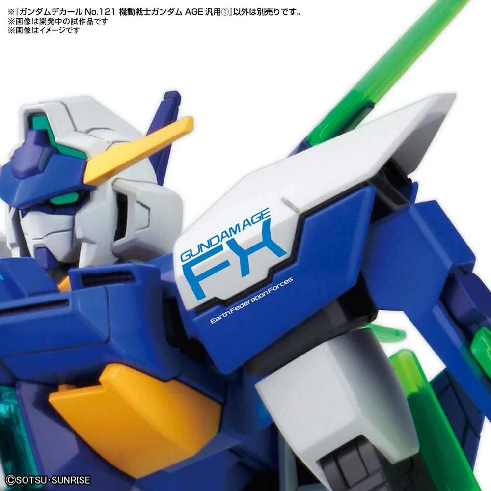 GD-121 HG GUNDAM AGE SERIES DECAL - Image 6