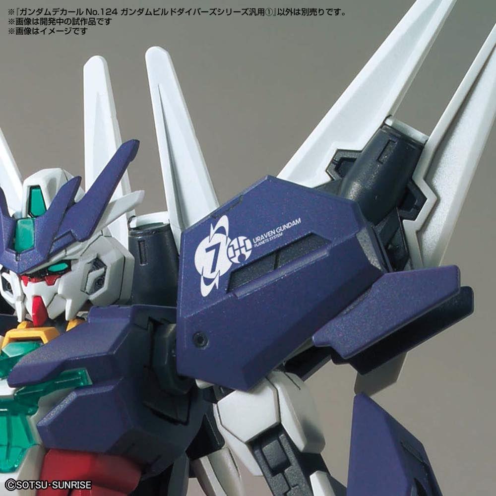 GD-124 HG GUNDAM BUILD DIVERS DECAL - Image 5