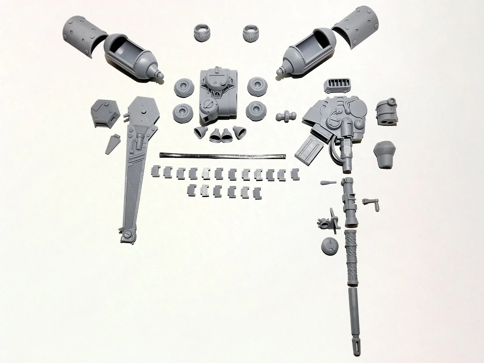 Project V Hobby Geara Zulu / Geara Doga Heavy Armed Type Backpack 1/100 Resin Conversion Kit - Image 8