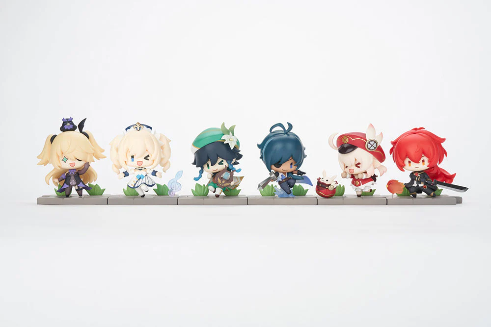 Genshin Impact Battle Scene Series Mondstadt Edition Box of 6 Random Figures - Image 2