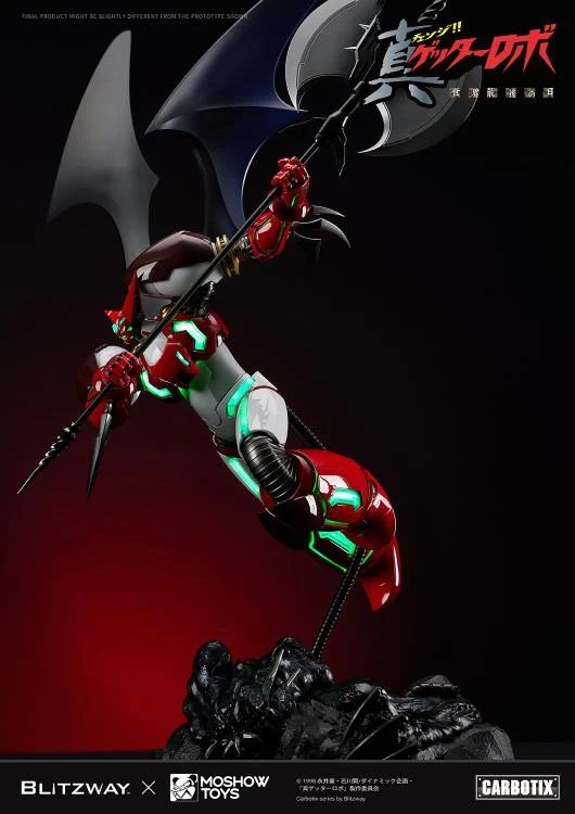Getter Robo Armageddon Carbotix Shin Getter 1 Action Figure - Image 19