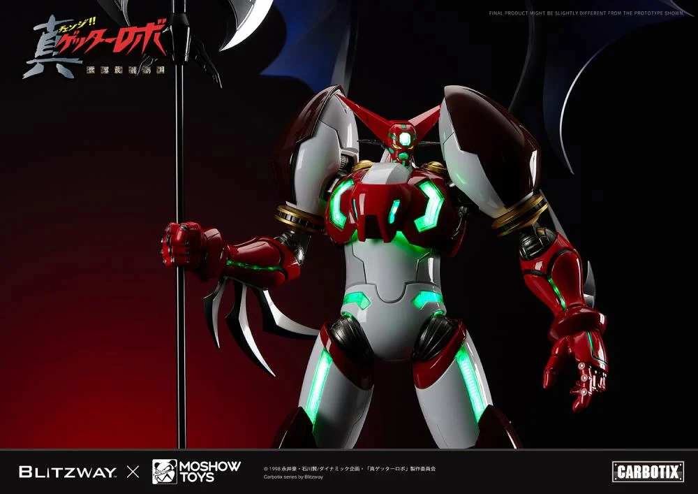 Getter Robo Armageddon Carbotix Shin Getter 1 Action Figure - Image 2