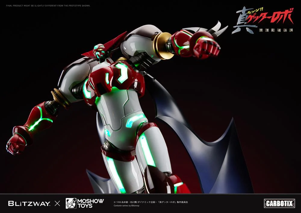 Getter Robo Armageddon Carbotix Shin Getter 1 Action Figure - Image 23