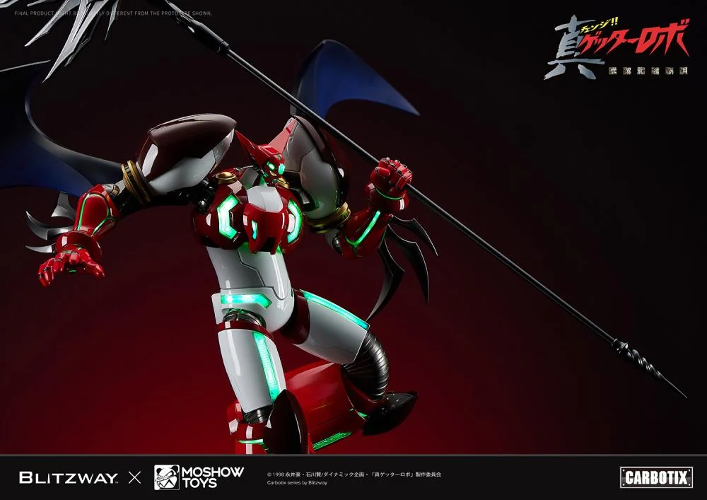 Getter Robo Armageddon Carbotix Shin Getter 1 Action Figure - Image 28