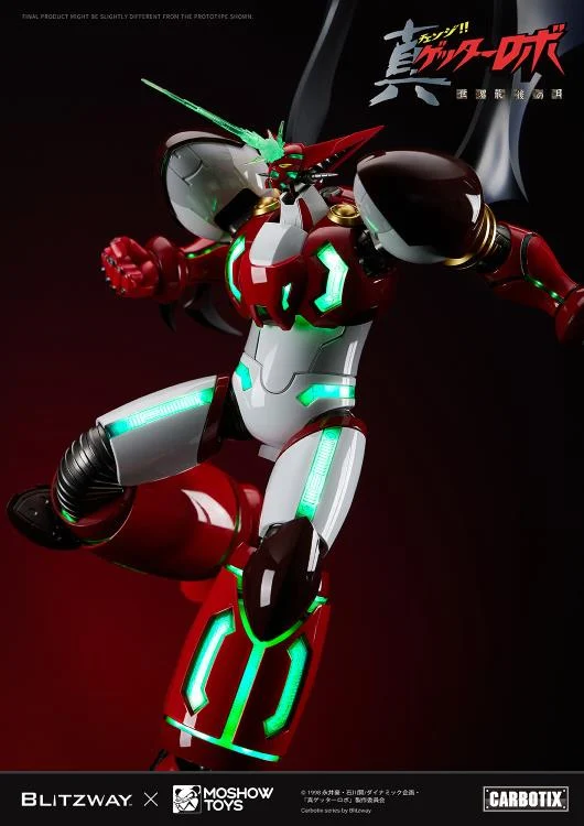 Getter Robo Armageddon Carbotix Shin Getter 1 Action Figure - Image 30