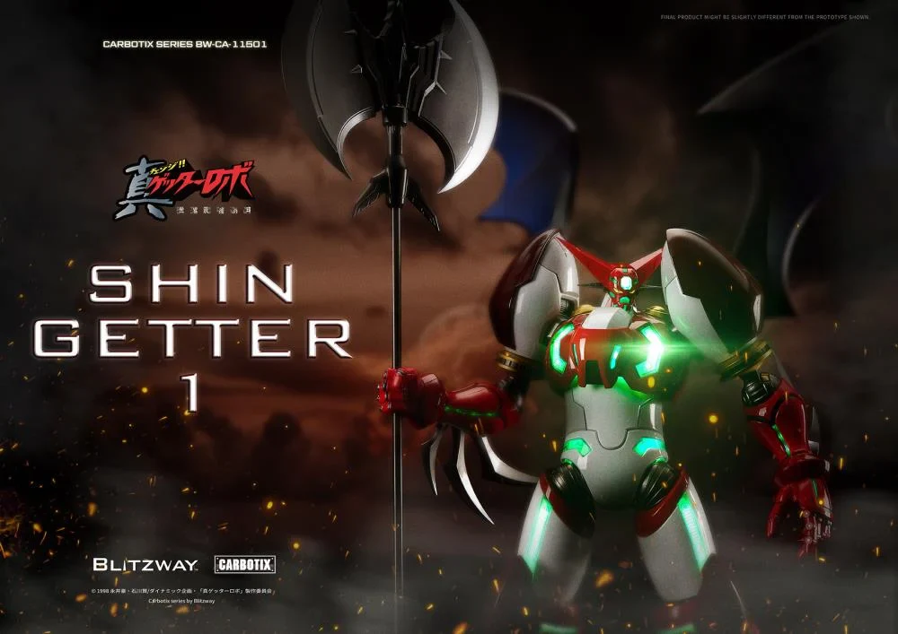 Getter Robo Armageddon Carbotix Shin Getter 1 Action Figure - Image 37