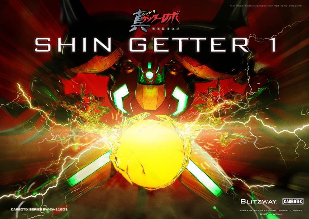 Getter Robo Armageddon Carbotix Shin Getter 1 Action Figure - Image 38