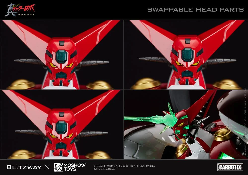Getter Robo Armageddon Carbotix Shin Getter 1 Action Figure - Image 41